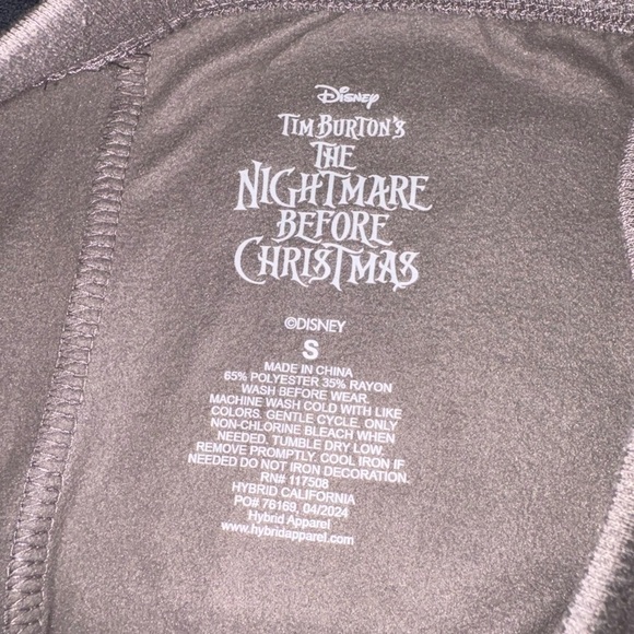 Disney Nightmare Before Christmas pants joggers size small NEW WITH TAGS - Picture 4 of 6